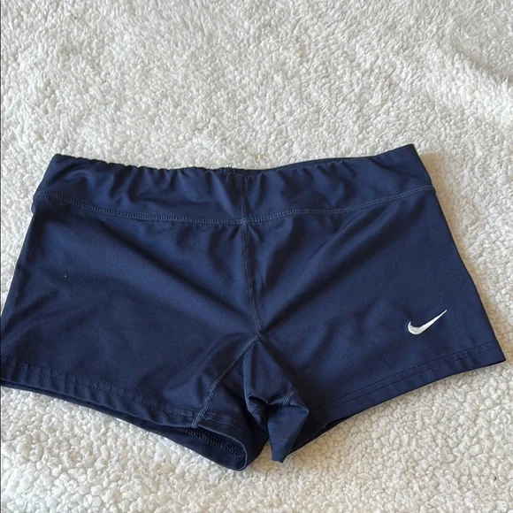 Nike Women's Navy Shorts - Picture 1 of 6